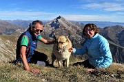 Autunnale in CIMA MENNA (2300 m) da Zorzone ad anello con discesa dal Chignol d’Arale il 25 ott. 2018- FOTOGALLERY